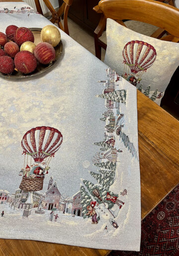 Άγιος Βασίλης σε Αερόστατο Τραπεζοκαρέ Στόφα